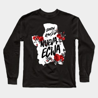 Born and Raised - Nueva Ecija, Philippines (Red) Long Sleeve T-Shirt